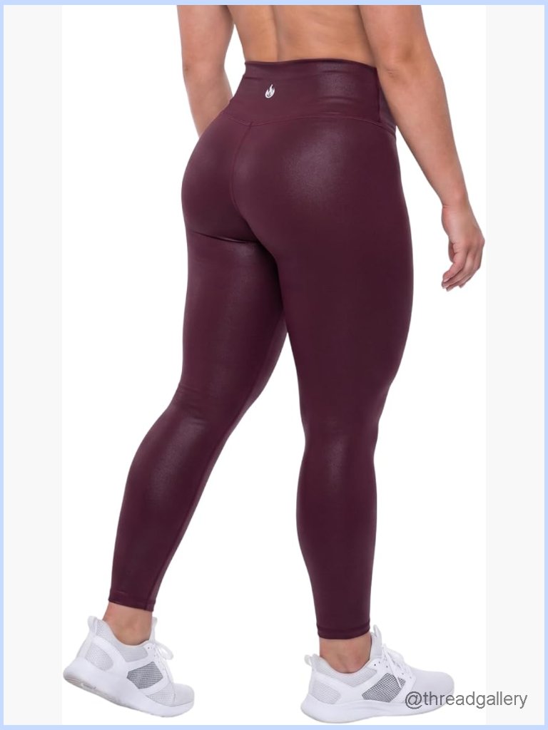 High-Waist Seamless Compression Yoga Leggings Squat-Proof Tummy Control